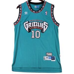 Adidas Vancouver Grizzlies Hardwood Classics NBA #10 Bibby Jersey Medium NWT